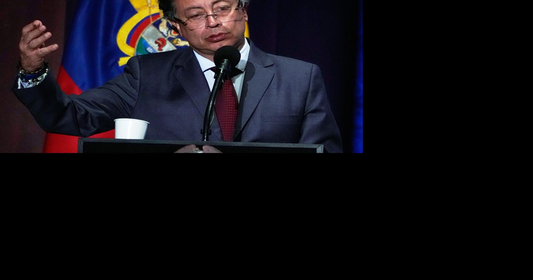 Colombia says ELN rebels killed 2 police officers as they protest US military build up