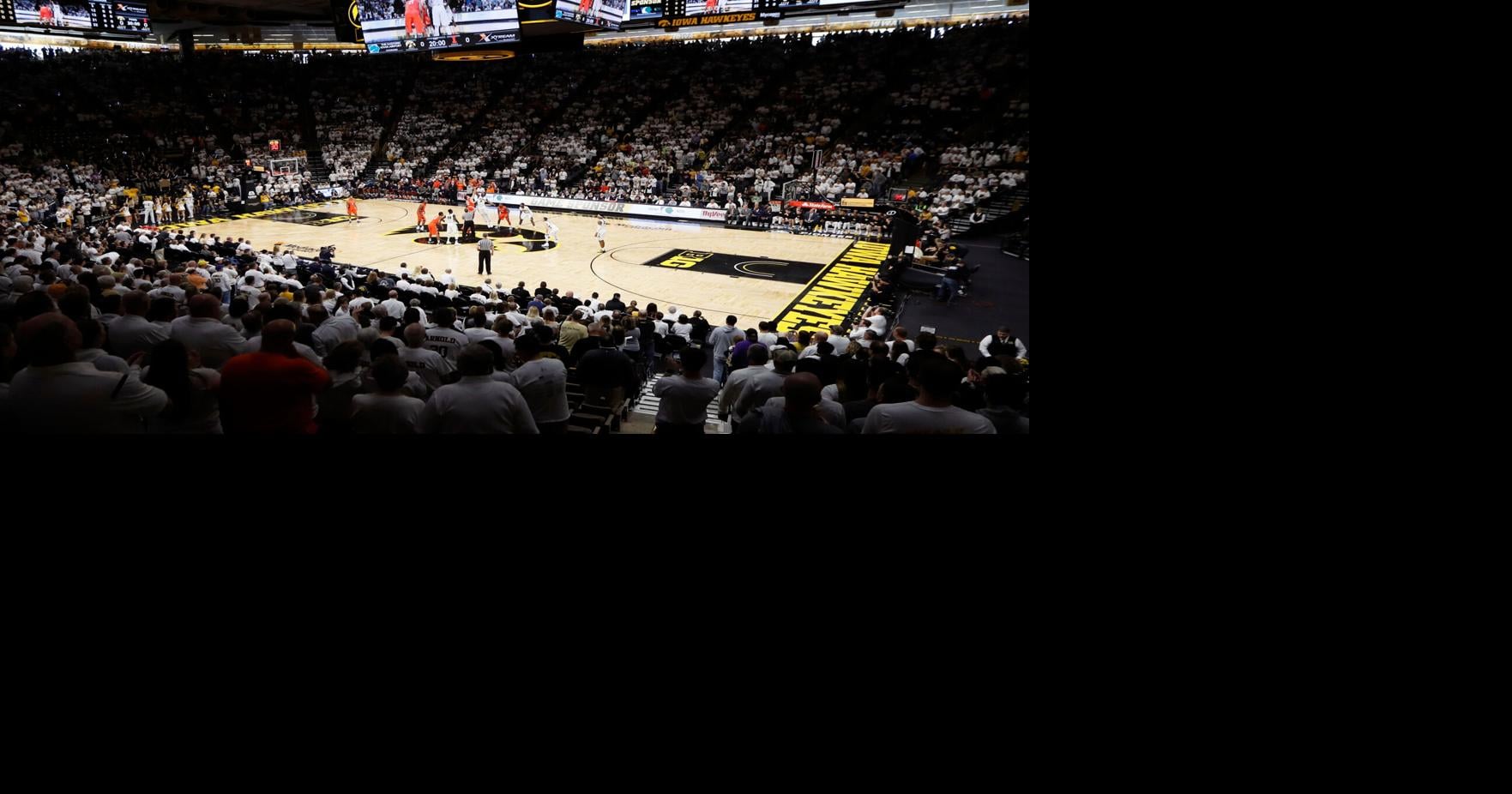 Iowa will replace Carver-Hawkeye floor with court used in NCAA regional in Houston