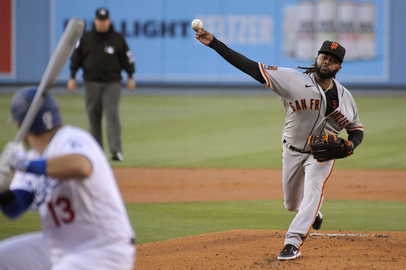 Giants Dodgers Baseball