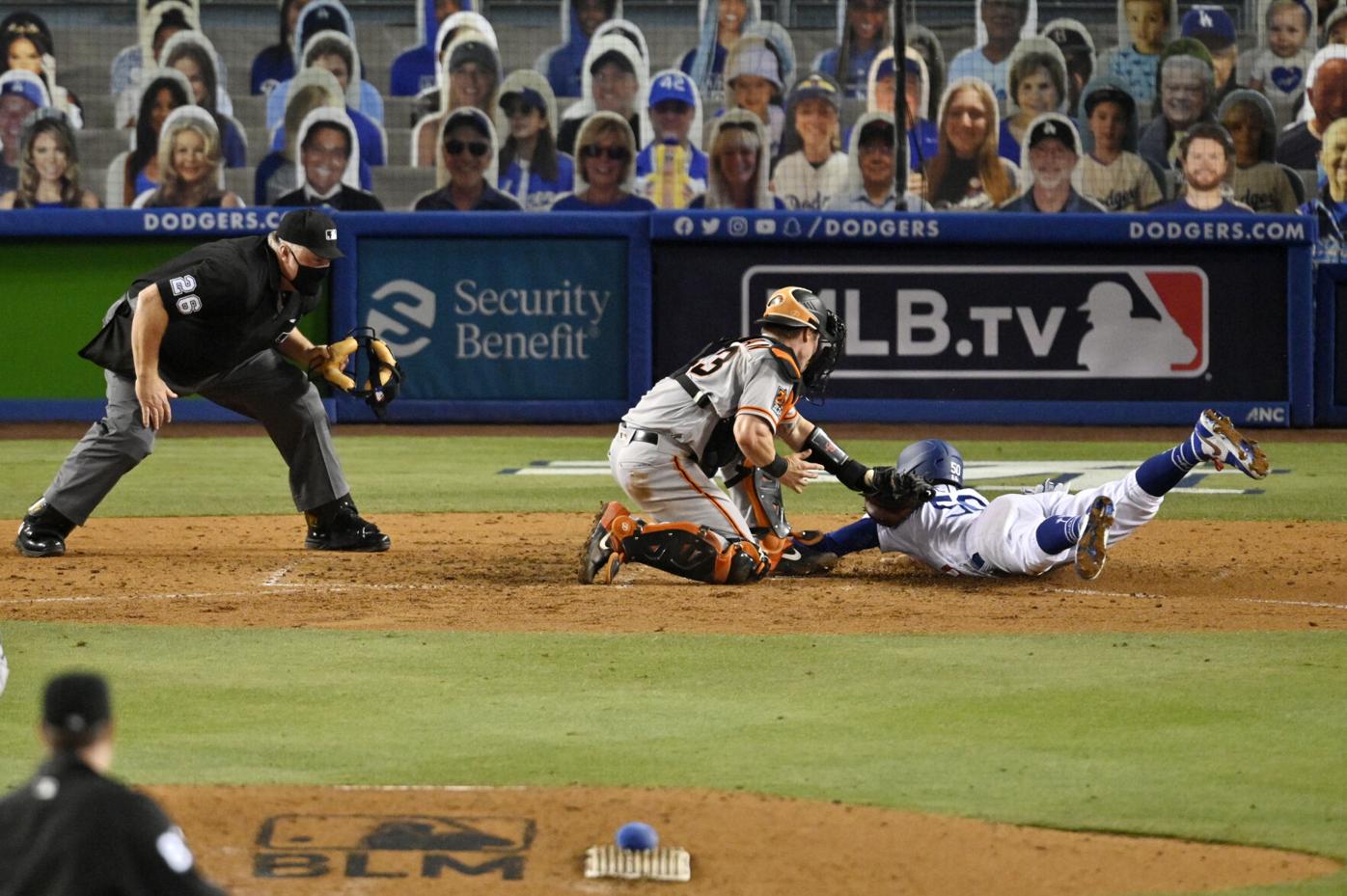 Giants Dodgers Baseball
