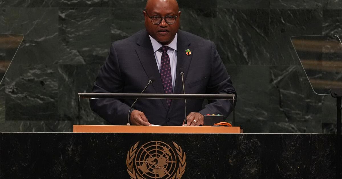 Photo: Ottumwa Courier UN General Assembly Zambia