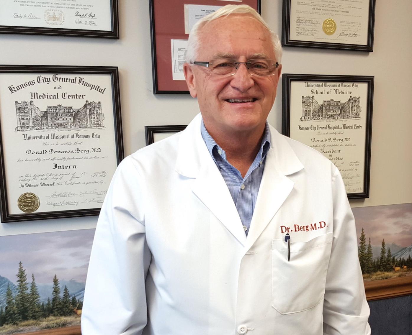 Dr Berg Retiring After 42 Years News Ottumwacourier Com