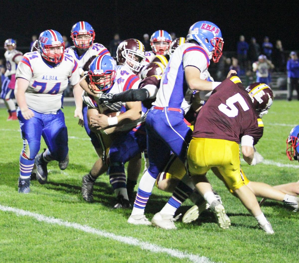 Albia Pulls Away From Mustangs In Season Finale High School