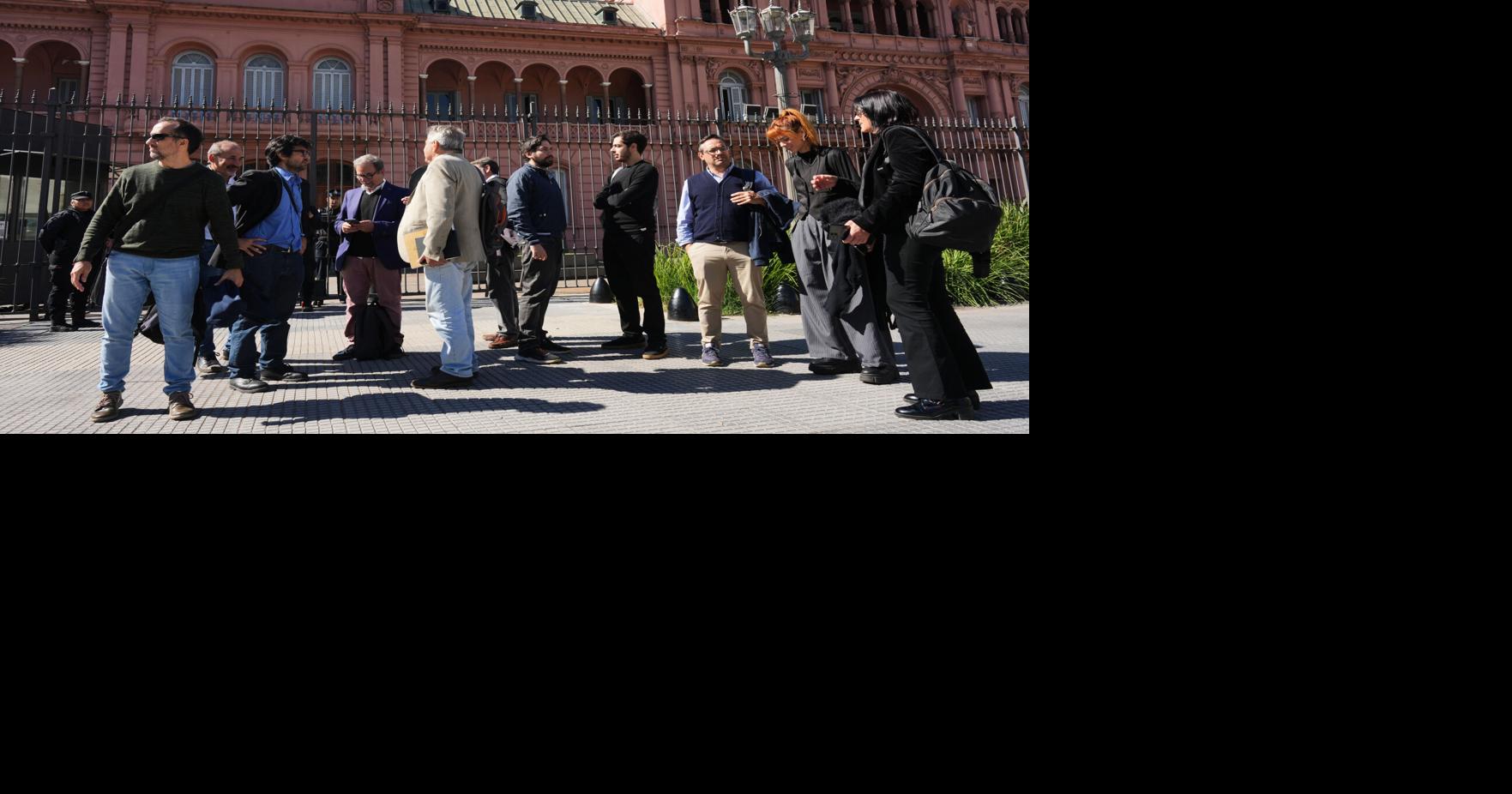 Argentina's leader bars journalists from government HQ, raising concerns about press freedom