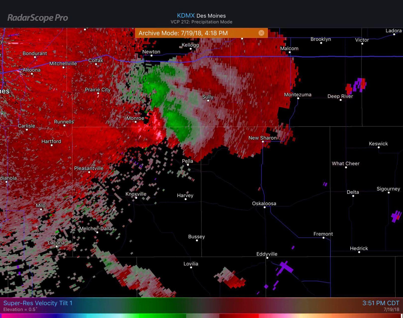 radar tornade