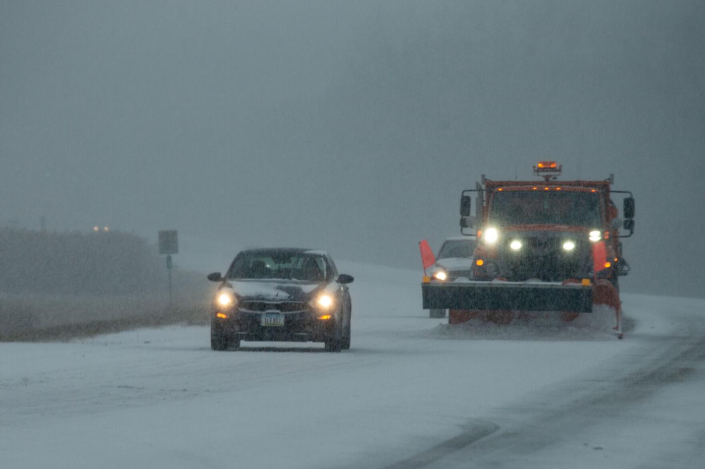 Storm dumps snow, freezing rain across Iowa News