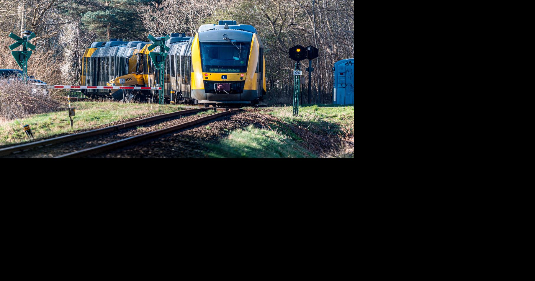 2 trains collide in Denmark, critically injuring 5 people