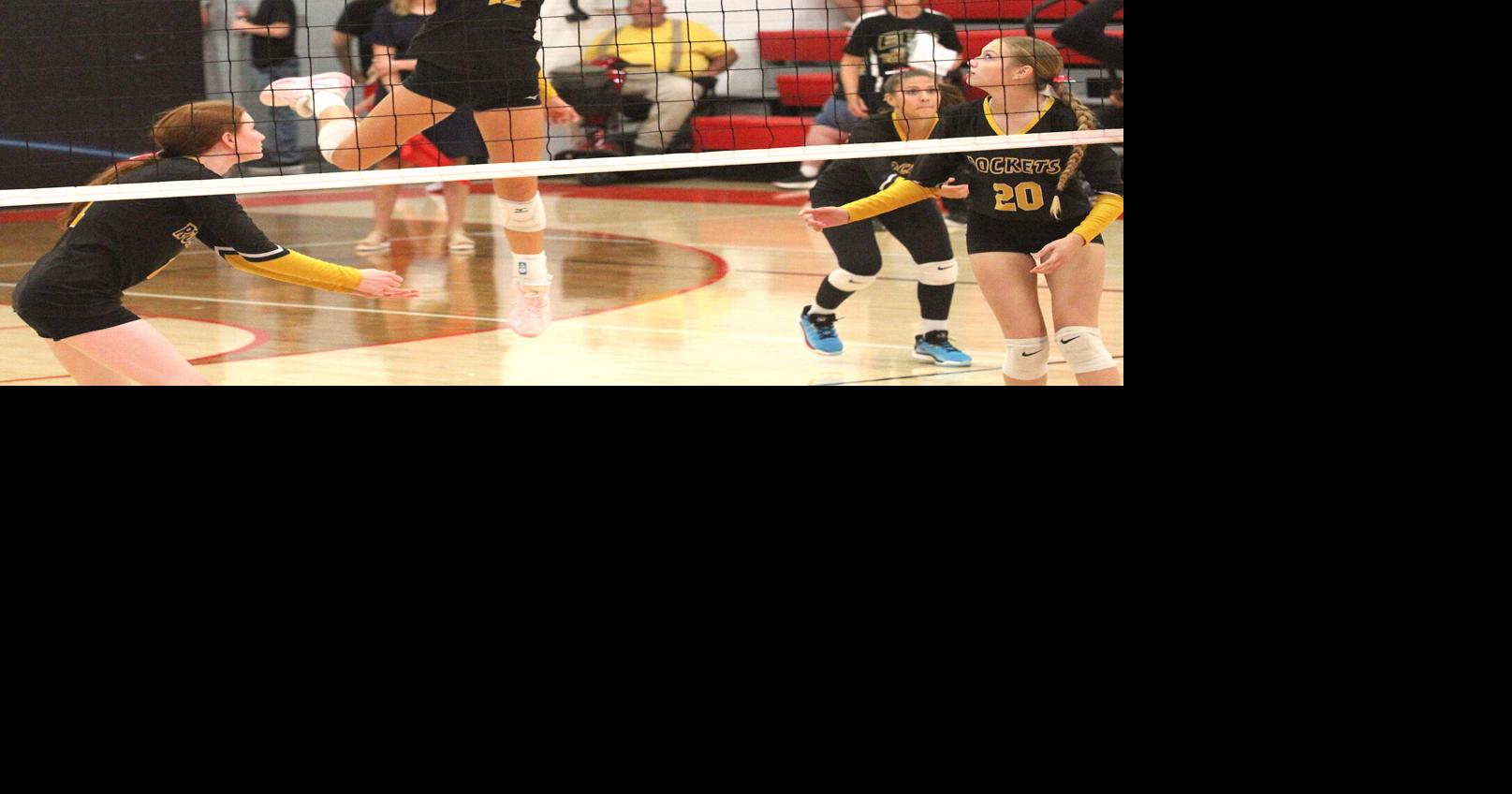 Prep volleyball: Rockets sweep Comets in conference opener | Sports ...