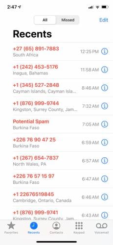 random phone numbers