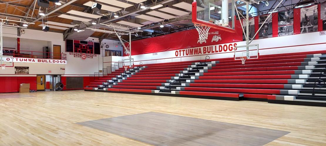 Eisenhower High School - Check out the facelifts to the Main Gym