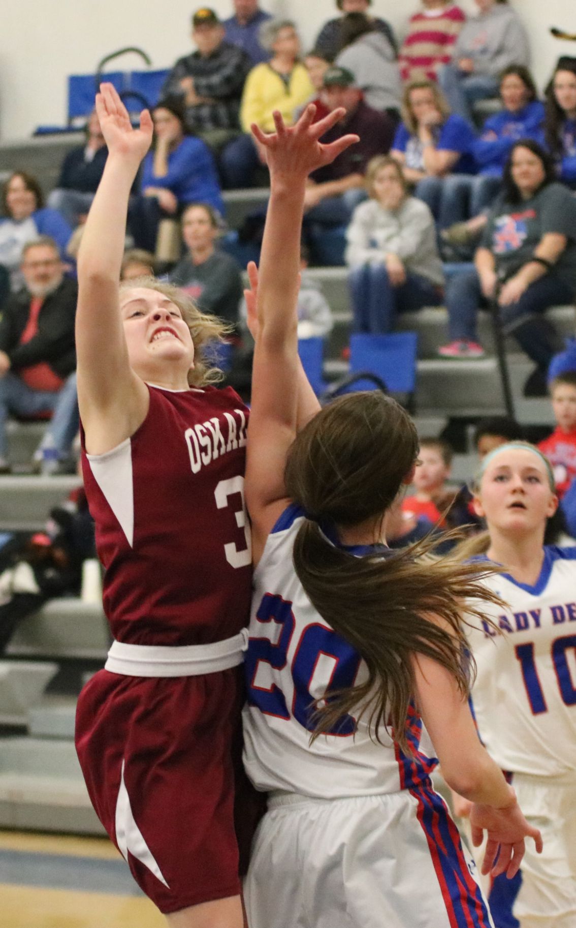 Osky girls tumble to Albia High School Sports