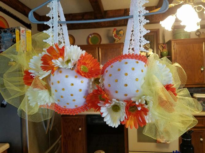 Studded bra for breast cancer awareness fundraiser stolen from Robeson Co.  restaurant