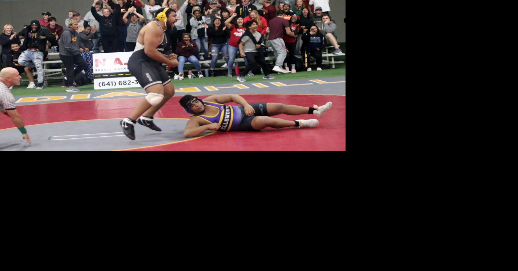 JUCO wrestling Warrior wrestlers jump for joy Sports