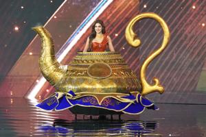 Photos show the Miss Universe pageant in Nonthaburi, Thailand