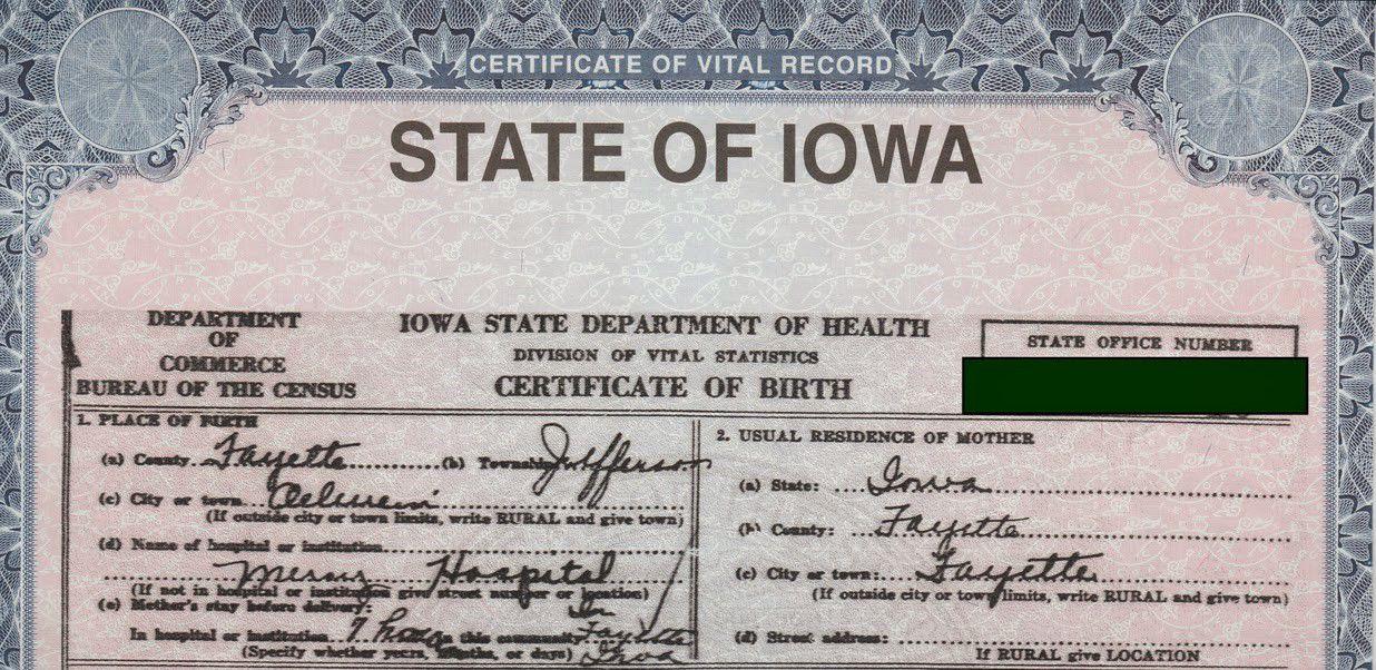 Recorder’s office will swap oldstyle birth certificates for new News