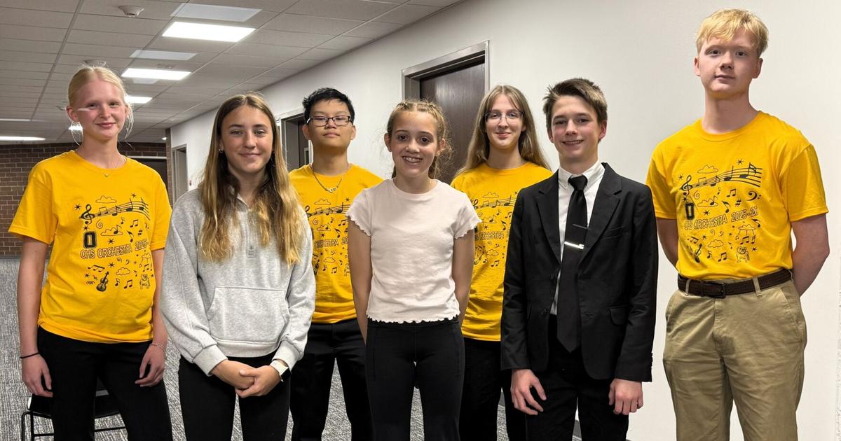 Seven Ottumwa students named to Iowa string honor orchestra