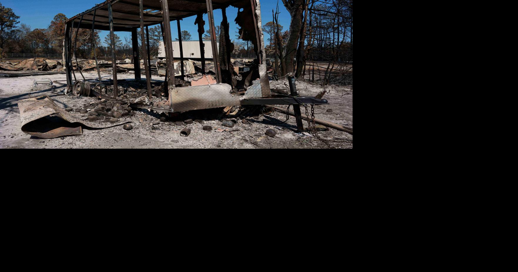 Georgia blaze shows how climate change has led to more wildfires in the East