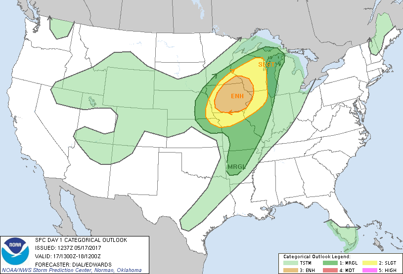 Severe weather threatens today | News | ottumwacourier.com