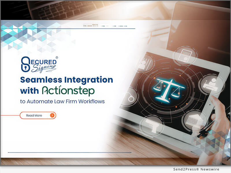 Secured Signing Announces Seamless Integration with Actionstep to
