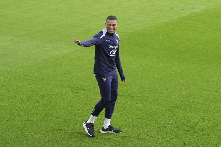 Mbappé absent from open training session with France at Euro 2024