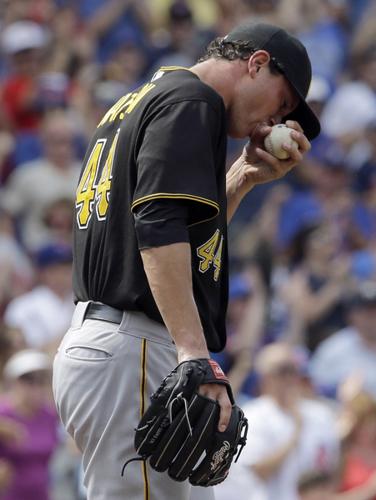 Pirates' A.J. Burnett to start Sunday against Cubs