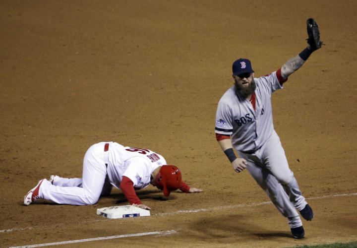 Gomes, Red Sox beat Cardinals, even World Series