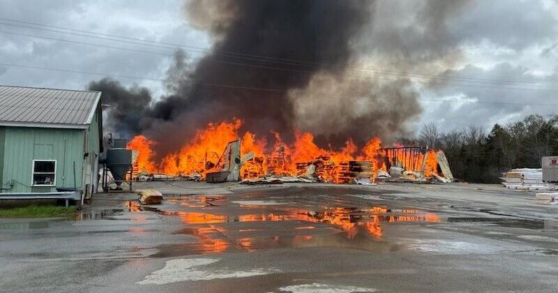 Maine communities mourn the 27-year-old firefighter killed in a lumber mill explosion