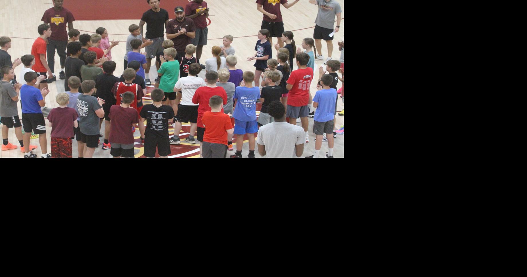 Warriors host hoops camp