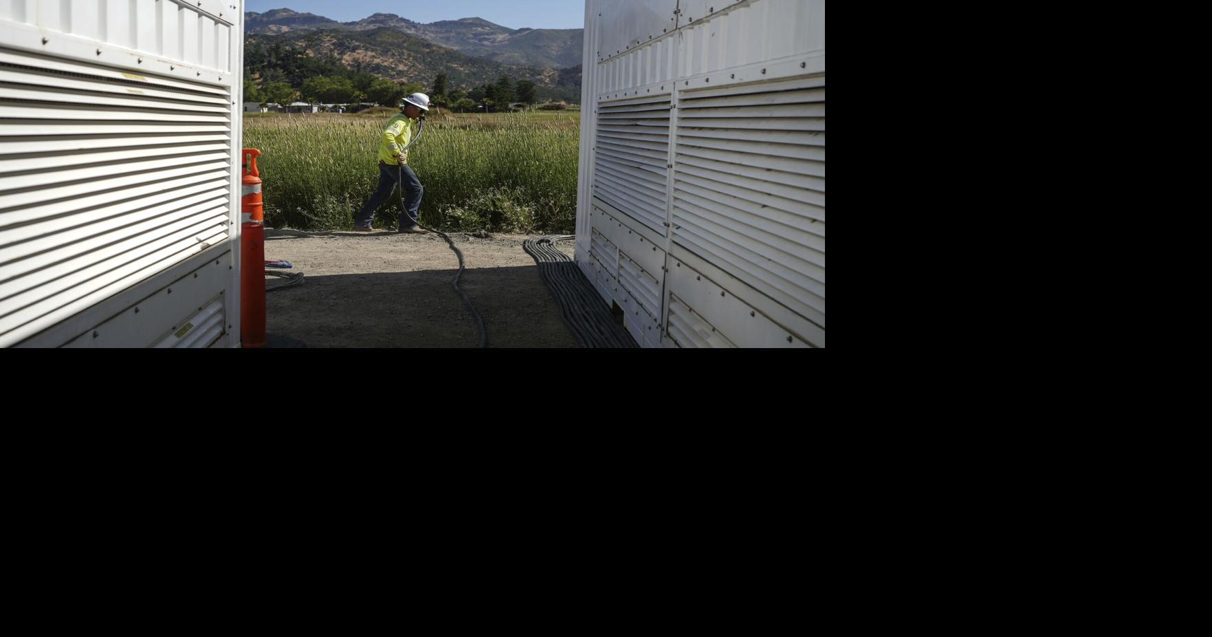 Hydrogen-Powered Emergency Power System in Calistoga, California