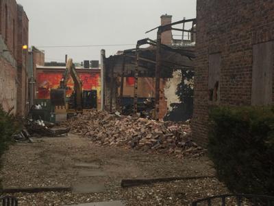 Bridal Cottage Demolition Begins News Ottumwacourier Com
