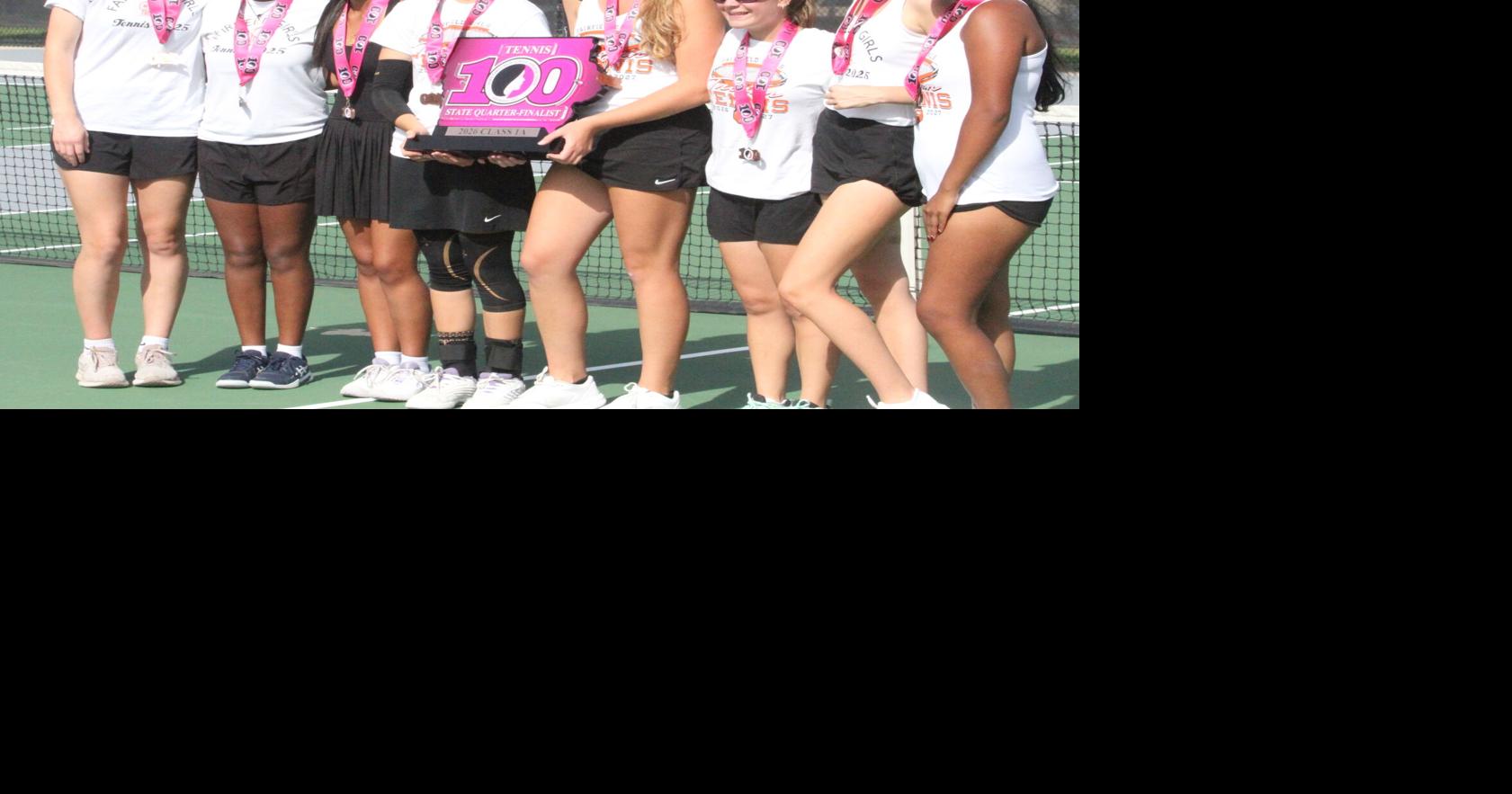 Girls tennis: Record season wraps up with state trophy for Trojans