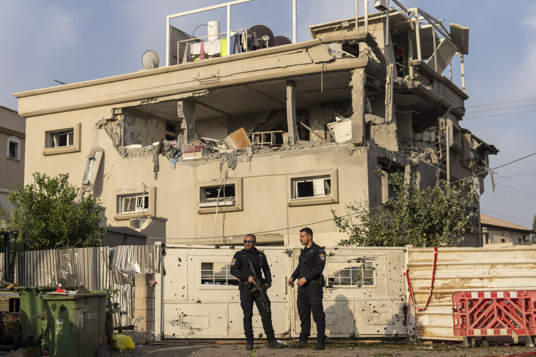 Attack On Central Israel Injures 11 As Iran's Leader Promises A ...