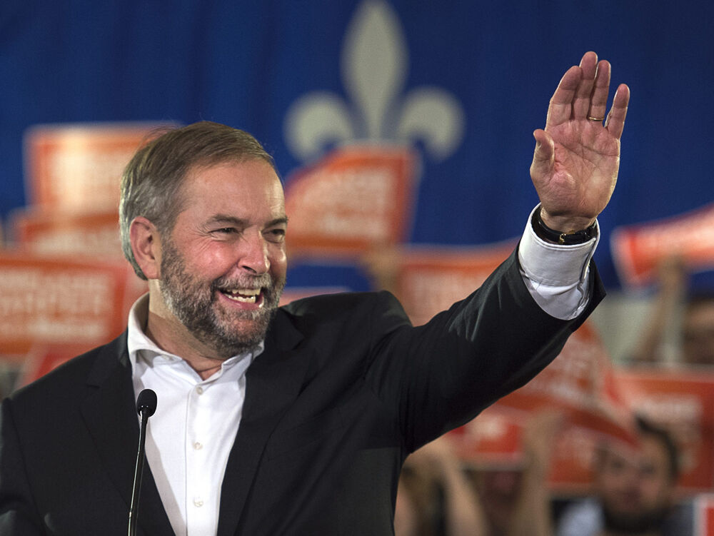 Thomas Mulcair Cast As A Leader From A Young Age