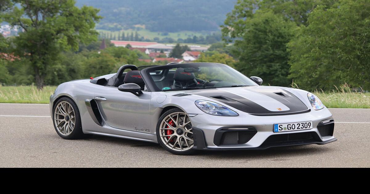 The 2024 Porsche 718 Spyder RS is the fastest 718 roadster of all time