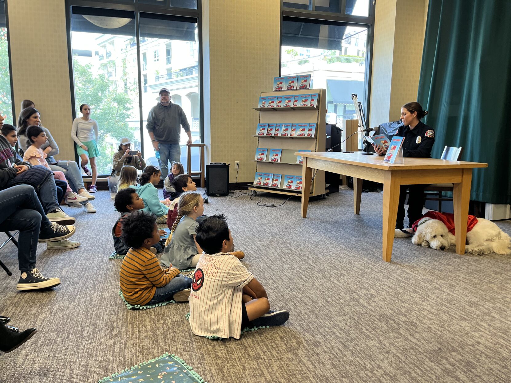 Fire Department Wellness Canine Transforms Into 'Super Cooper