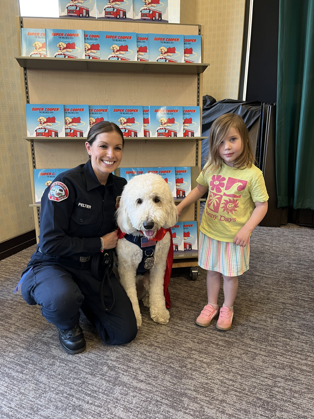 Fire Department Wellness Canine Transforms Into 'Super Cooper