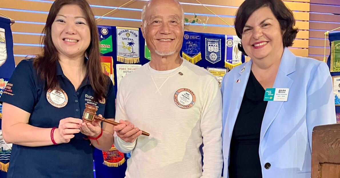 San Marino Rotary Club President Rolls Out the Welcome Mat