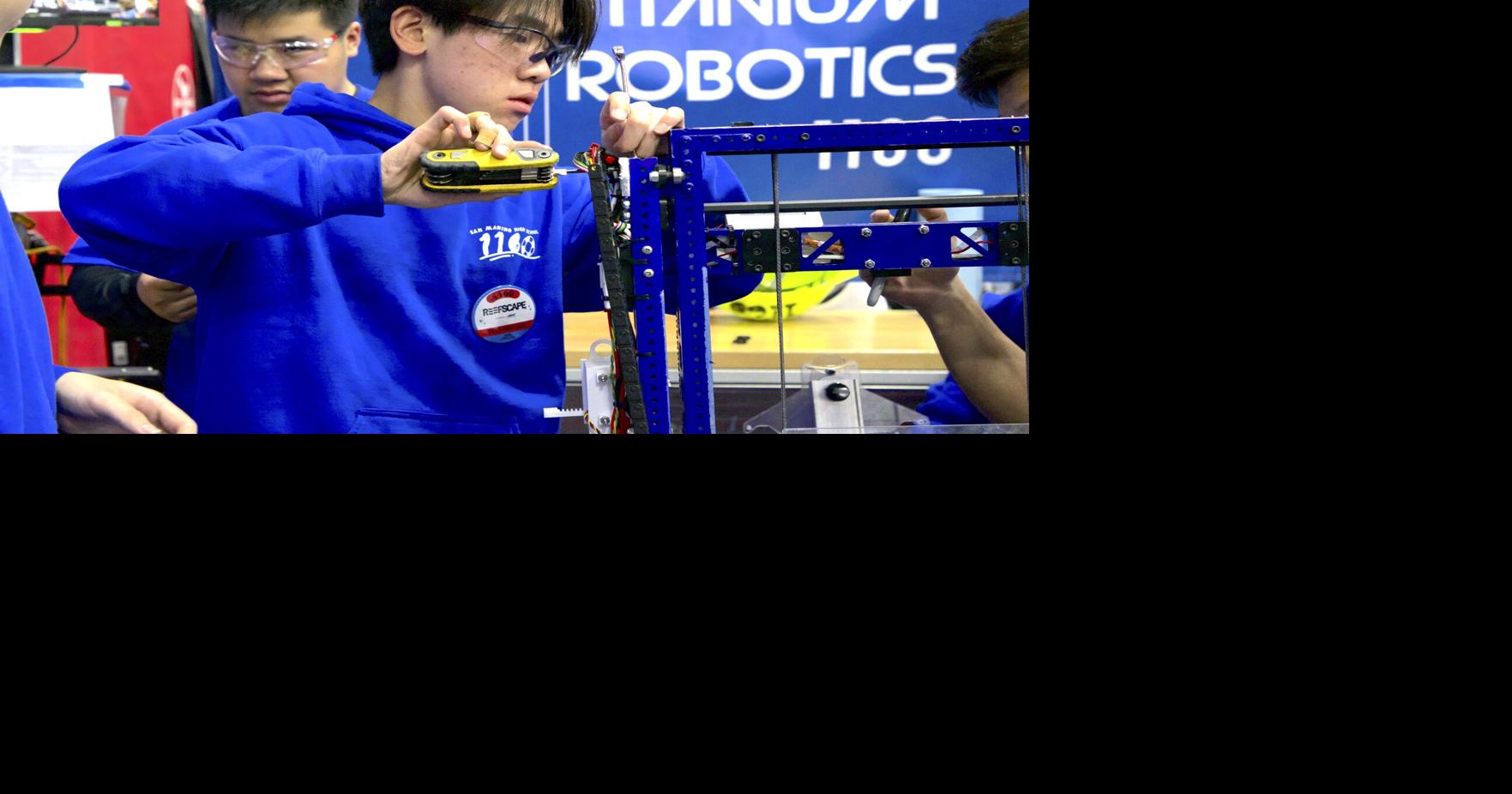 Titanium Robotics Team Tackles Ventura County Competition | San Marino ...