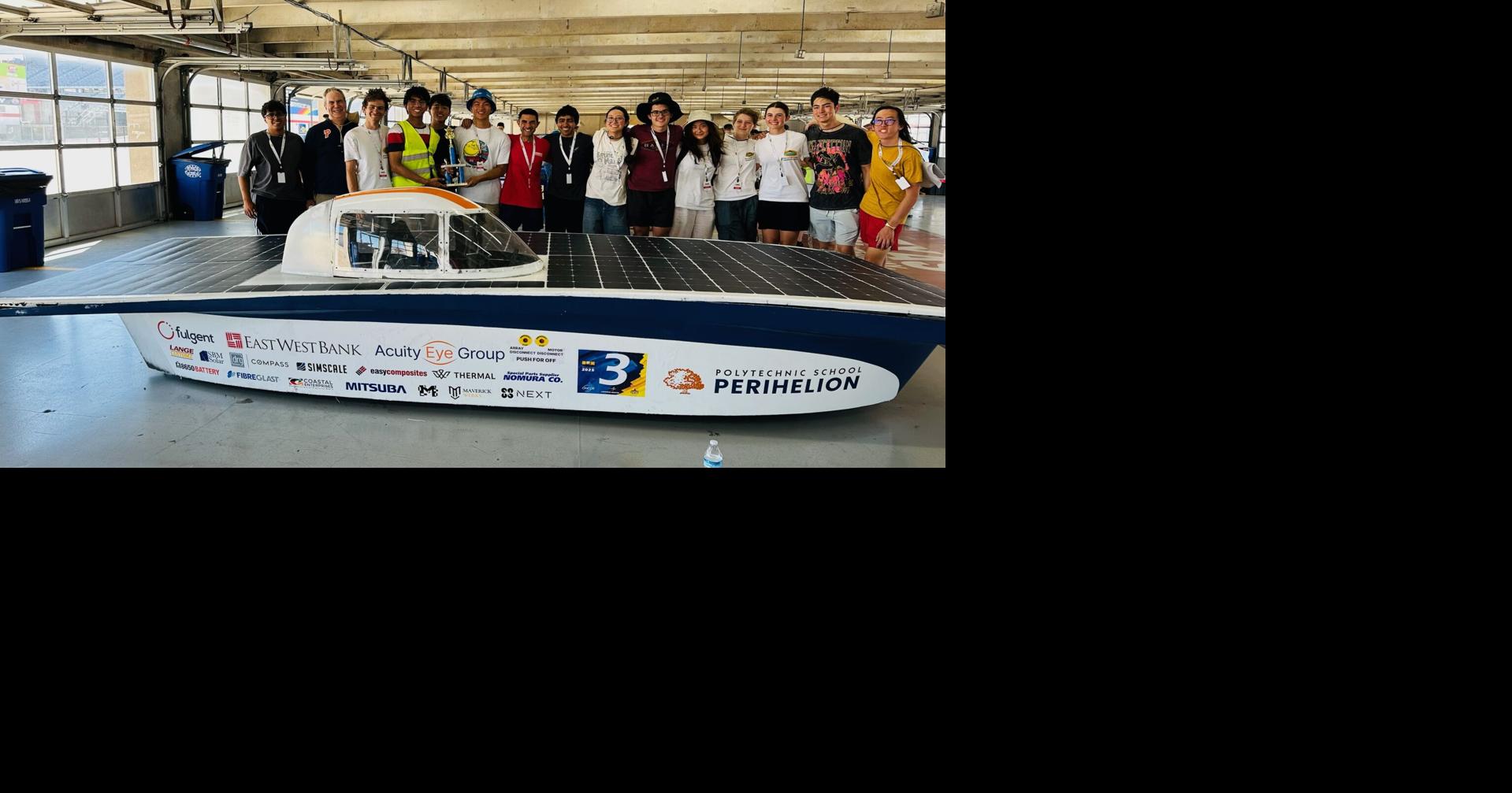 Polytechnic Students Build Record-Breaking Solar Car | Pasadena Outlook ...