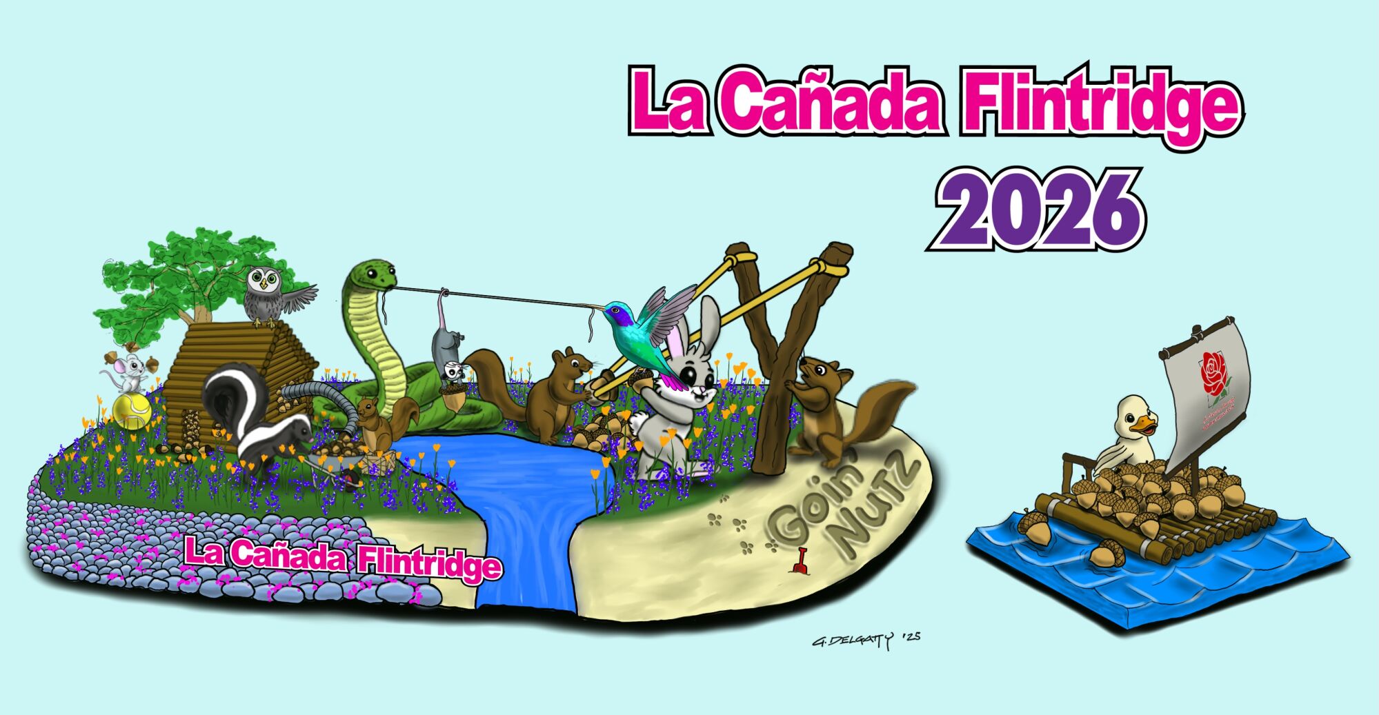 LCF Tournament of Roses Association Unveils Float Design | La