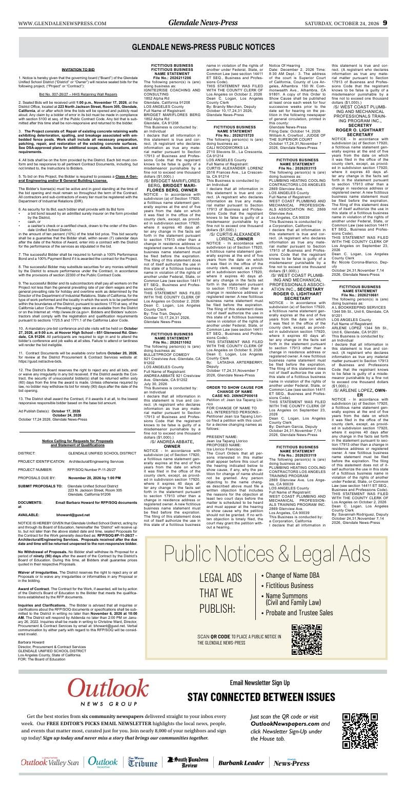 Page 009 | e-Edition | outlooknewspapers.com