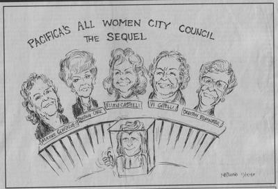 “All-Women City Council” in 1994 cartoon