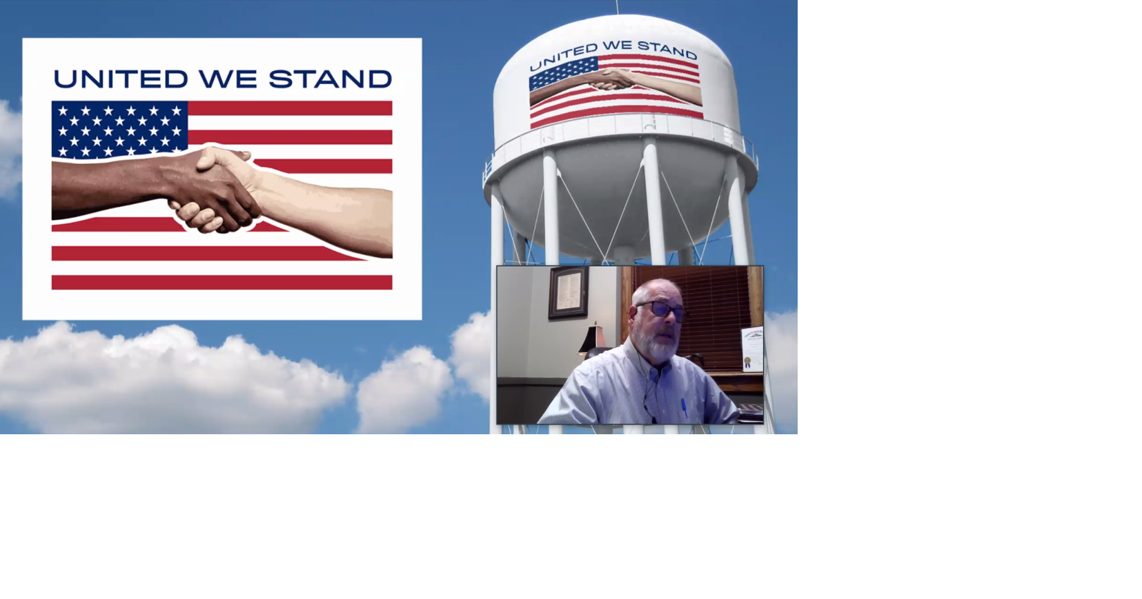 Clymer proposes putting 'symbol of racial unity' on water tower Local