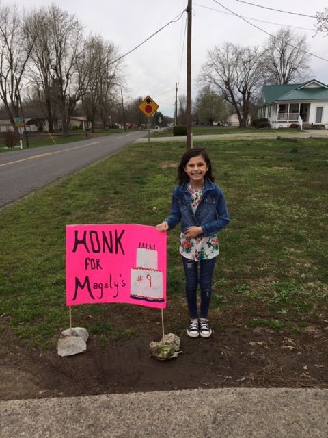 Honk for the birthday girl