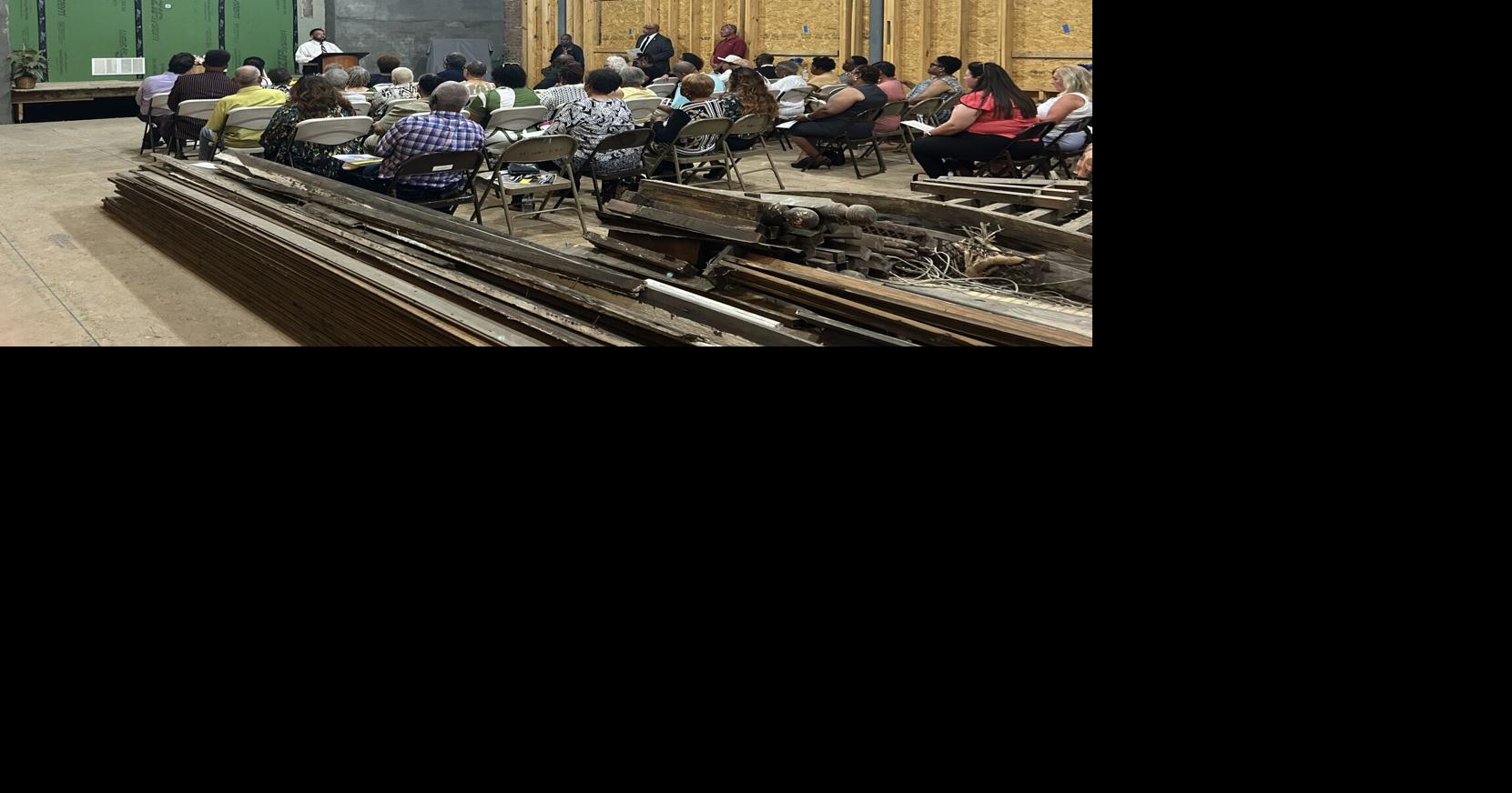 St. James AME celebrates progress as church continues to rebuild in ...