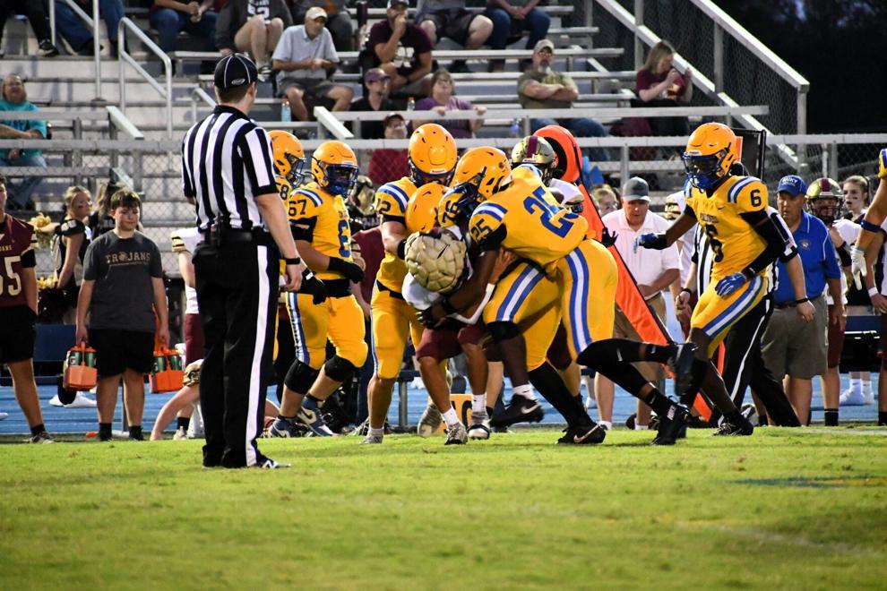 Caldwell continues strong start with 49-8 rout of Webster
