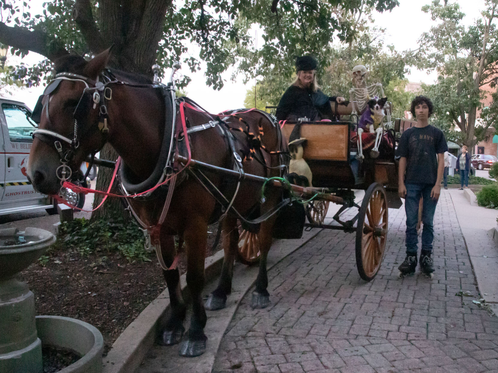 Haunted best sale carriage ride