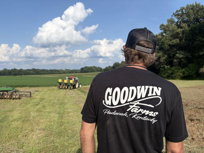 Goodwin watching son