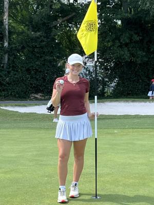 Harper Hunt holes out in Bowling Green tournament
