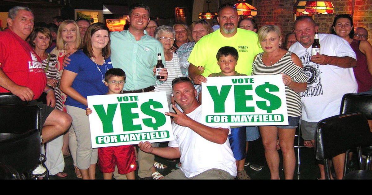 Mayfield votes 'Yes' on alcohol Local News